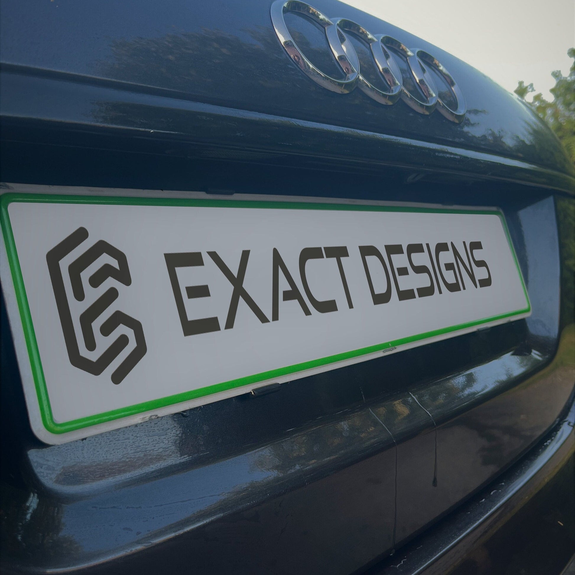 Kennzeichenhalter (EU/US/UK) – SNAP TAG – Slim Edition - Exact Designs