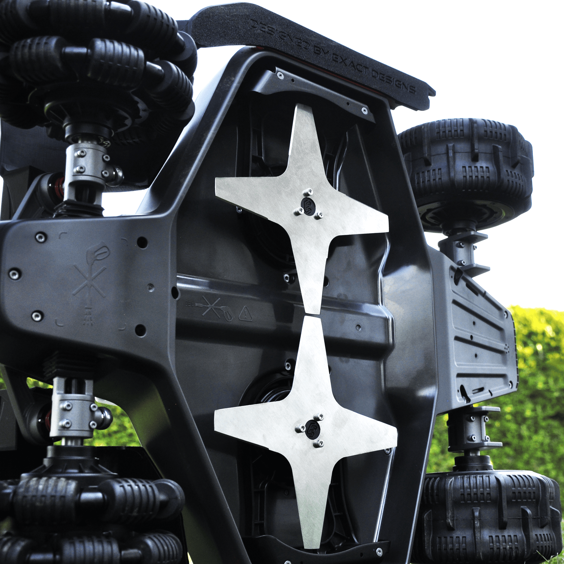 MotionCut – Upgrade - Messer für Mammotion Luba 1, 2, 2X, Luba Mini, Yuka & Yuka Mini - Exact Designs