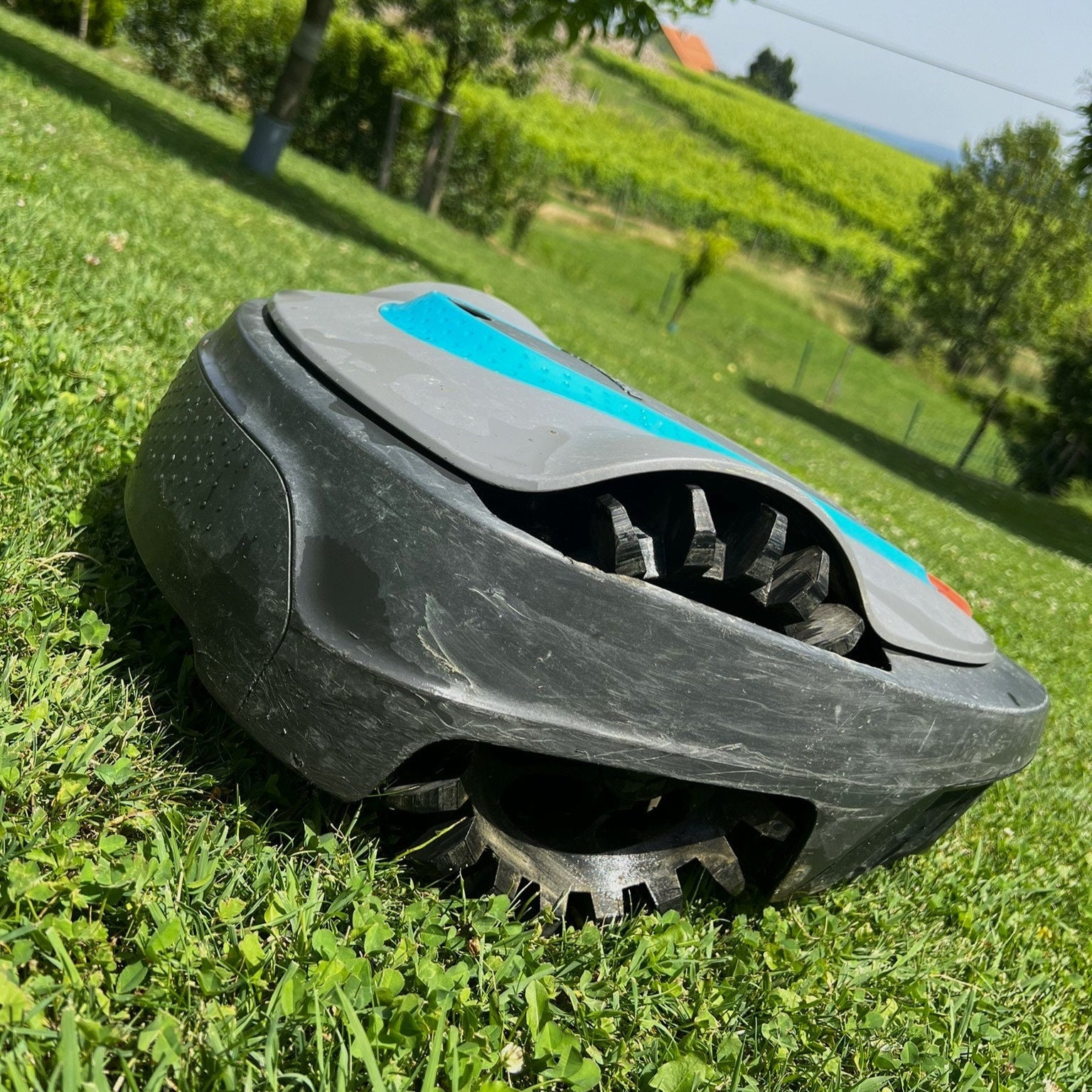 Spiked Wheels für Gardena Sileno City & Life – Verbesserter Grip und Traktion - Exact Designs