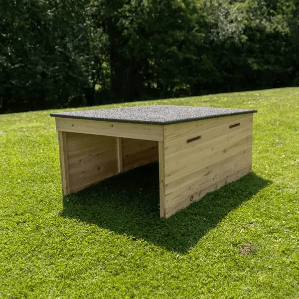 The Cube – Designer Robot Mower Garage - Exact Designs