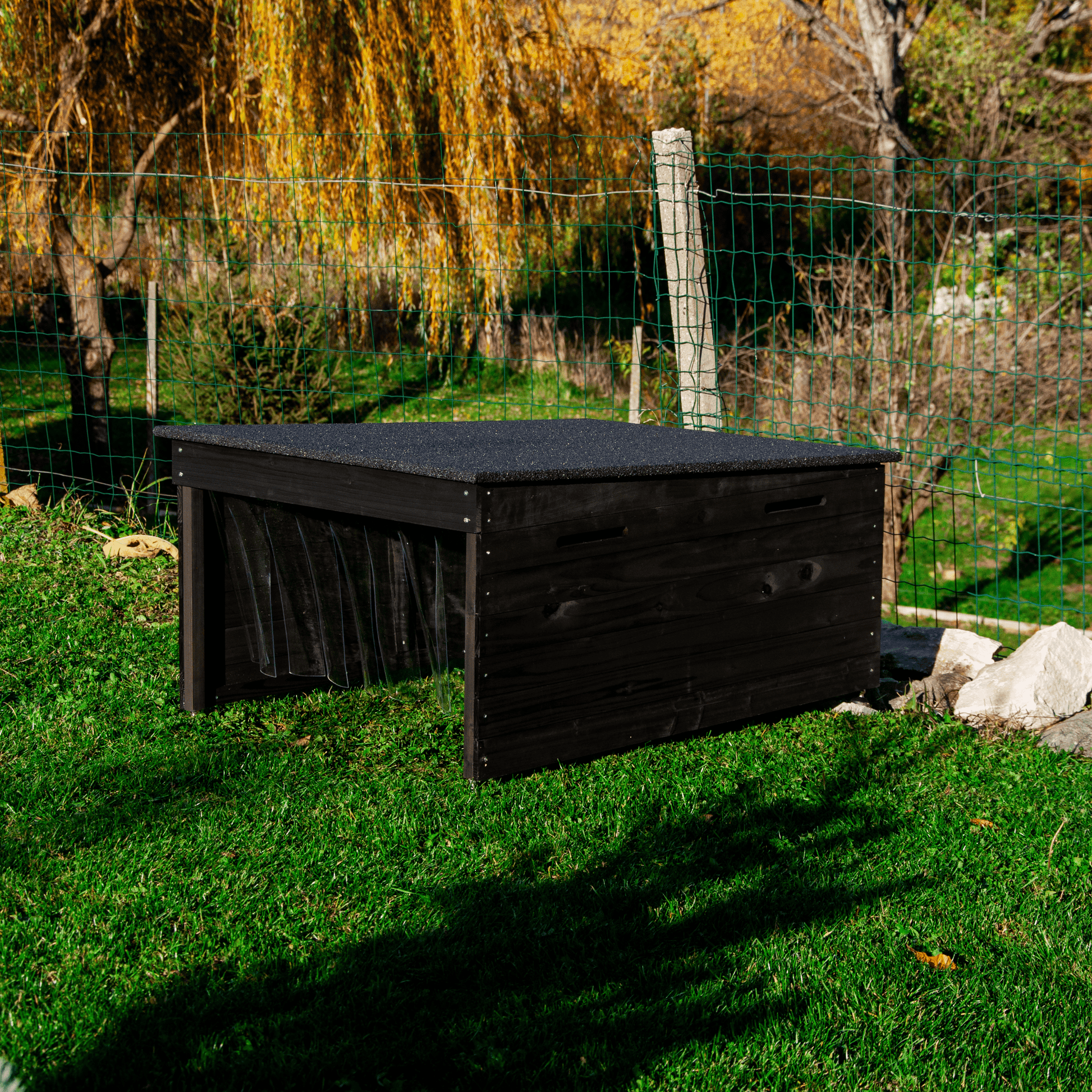 The Cube – Designer Robot Mower Garage - Exact Designs